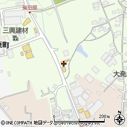 三重県名張市東田原2527周辺の地図