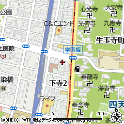 ローゼンハイム夕陽丘周辺の地図