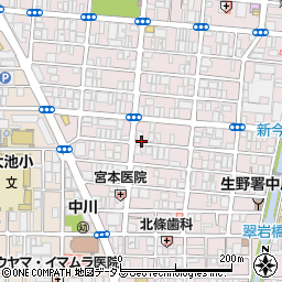 鶴周辺の地図