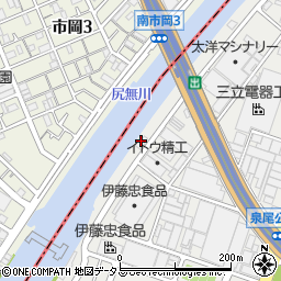 関西石材周辺の地図