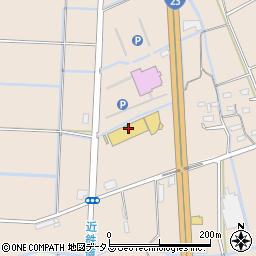 三重日野自動車株式会社　中古車プラザ周辺の地図