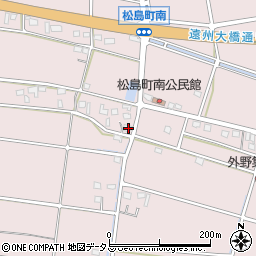 静岡県浜松市中央区松島町1376周辺の地図