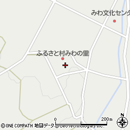 広島県三次市三和町上板木392周辺の地図