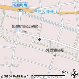 静岡県浜松市中央区松島町1358周辺の地図