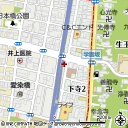 株式会社和久産業　大阪営業所周辺の地図