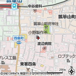 大阪府東大阪市瓢箪山町5-9周辺の地図