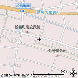 静岡県浜松市中央区松島町1359周辺の地図
