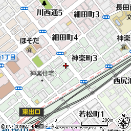 ミヤケオートサイクル商会周辺の地図