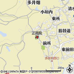 兵庫県神戸市須磨区多井畑西所18周辺の地図