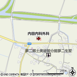 内田内科外科周辺の地図