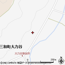広島県三次市三和町大力谷499周辺の地図