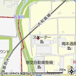 奈良県奈良市杏町213周辺の地図