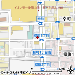 セブンイレブン岡山下石井２丁目店周辺の地図