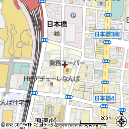 業務スーパー日本橋店周辺の地図