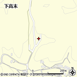 岡山県小田郡矢掛町下高末2003周辺の地図