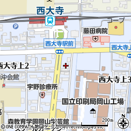 株式会社ダスキン岡山　西大寺支店周辺の地図