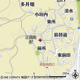 兵庫県神戸市須磨区多井畑西所8周辺の地図
