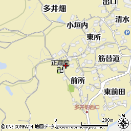 兵庫県神戸市須磨区多井畑西所9周辺の地図