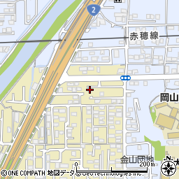 岡山県岡山市東区西大寺中野5周辺の地図