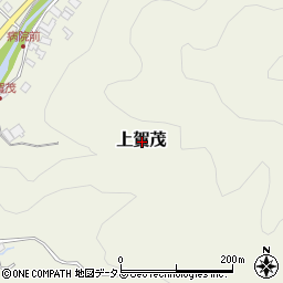 静岡県賀茂郡南伊豆町上賀茂周辺の地図