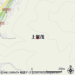 静岡県南伊豆町（賀茂郡）上賀茂周辺の地図