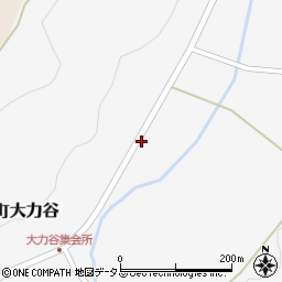 広島県三次市三和町大力谷491周辺の地図
