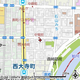 株式会社エネルギア・ソリューション・アンド・サービス岡山営業所周辺の地図