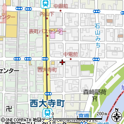 岡山住設センター有限会社周辺の地図