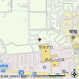 岡山県岡山市東区中川町406周辺の地図