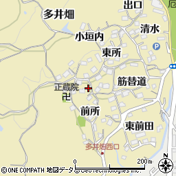 兵庫県神戸市須磨区多井畑西所7周辺の地図