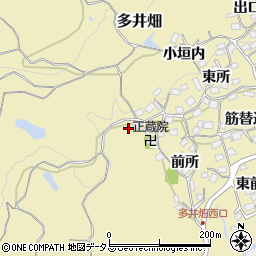 兵庫県神戸市須磨区多井畑西所15周辺の地図