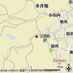兵庫県神戸市須磨区多井畑弓場向周辺の地図