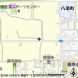奈良県奈良市杏町443周辺の地図