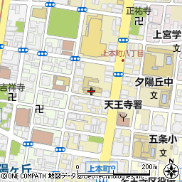 日本学生支援機構大阪日本語教育センター周辺の地図
