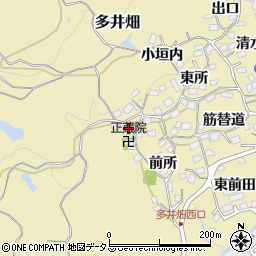 兵庫県神戸市須磨区多井畑西所10周辺の地図