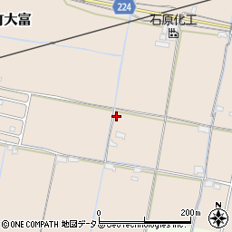 岡山県瀬戸内市邑久町大富89周辺の地図