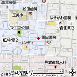 第３岡本文化住宅周辺の地図