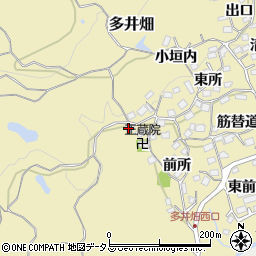 兵庫県神戸市須磨区多井畑西所14周辺の地図