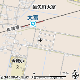 岡山県瀬戸内市邑久町大富480-27周辺の地図