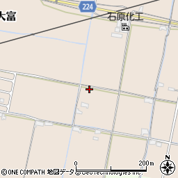 岡山県瀬戸内市邑久町大富91周辺の地図