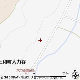 広島県三次市三和町大力谷500周辺の地図