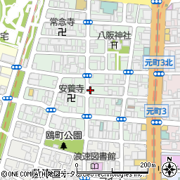 敬愛商会大阪支店周辺の地図