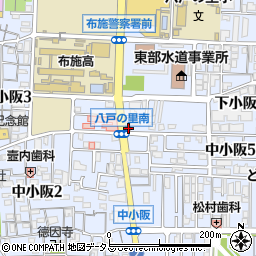 東大阪下小阪郵便局周辺の地図