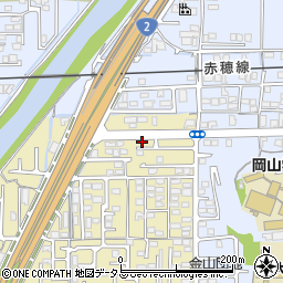 岡山県岡山市東区西大寺中野5-2周辺の地図