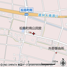 静岡県浜松市中央区松島町1132周辺の地図