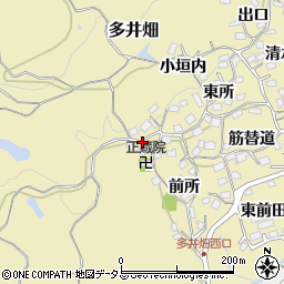 兵庫県神戸市須磨区多井畑西所11周辺の地図