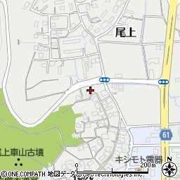 岡山県岡山市北区尾上1127周辺の地図