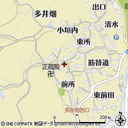 兵庫県神戸市須磨区多井畑西所6周辺の地図