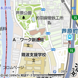 大阪府大阪市浪速区久保吉2丁目2周辺の地図
