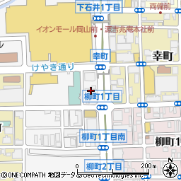 株式会社ライフプラザパートナーズ岡山ＦＡ営業部周辺の地図